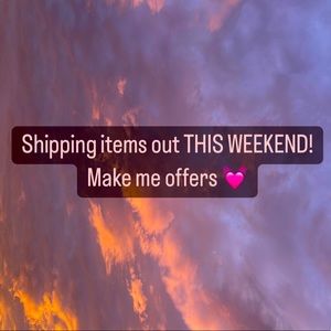 First come first serve! Sending items out this weekend